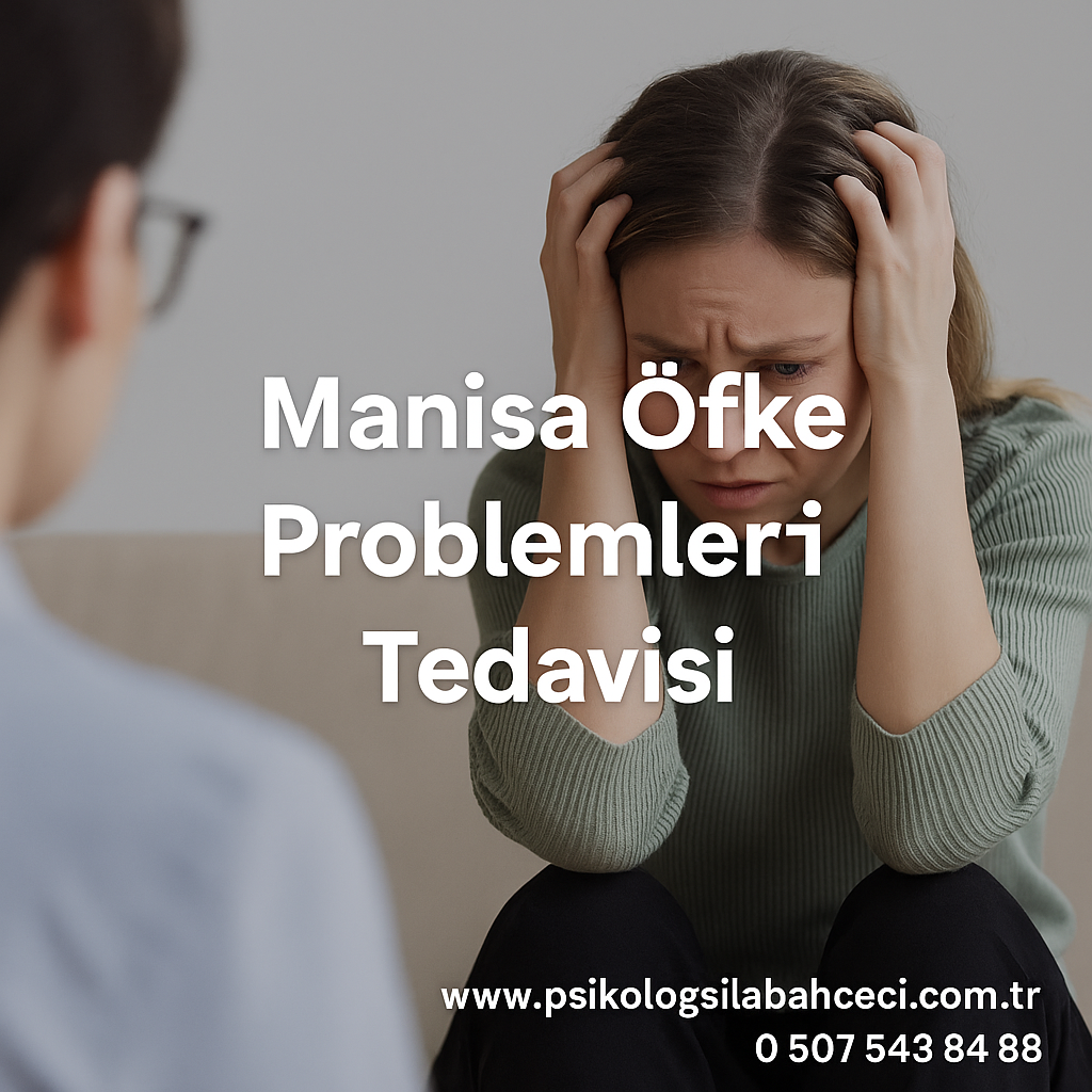 Manisa öfke problemleri tedavisi, Manisa öfke kontrolü, Manisa bireysel terapi, Manisa BDT terapisi, Manisa EMDR terapisi, Manisa öfke patlaması çözümü, Manisa stres yönetimi, Manisa duygusal denge, Manisa psikolog, Manisa terapi desteği, Manisa ilişki sorunları, Manisa iletişim becerisi eğitimi, Manisa sinir kontrolü, Manisa ruh sağlığı danışmanlığı, Manisa içsel öfke kontrolü, Manisa uzman terapist, Manisa gevşeme eğitimi, Manisa nefes çalışması, Manisa farkındalık terapisi.