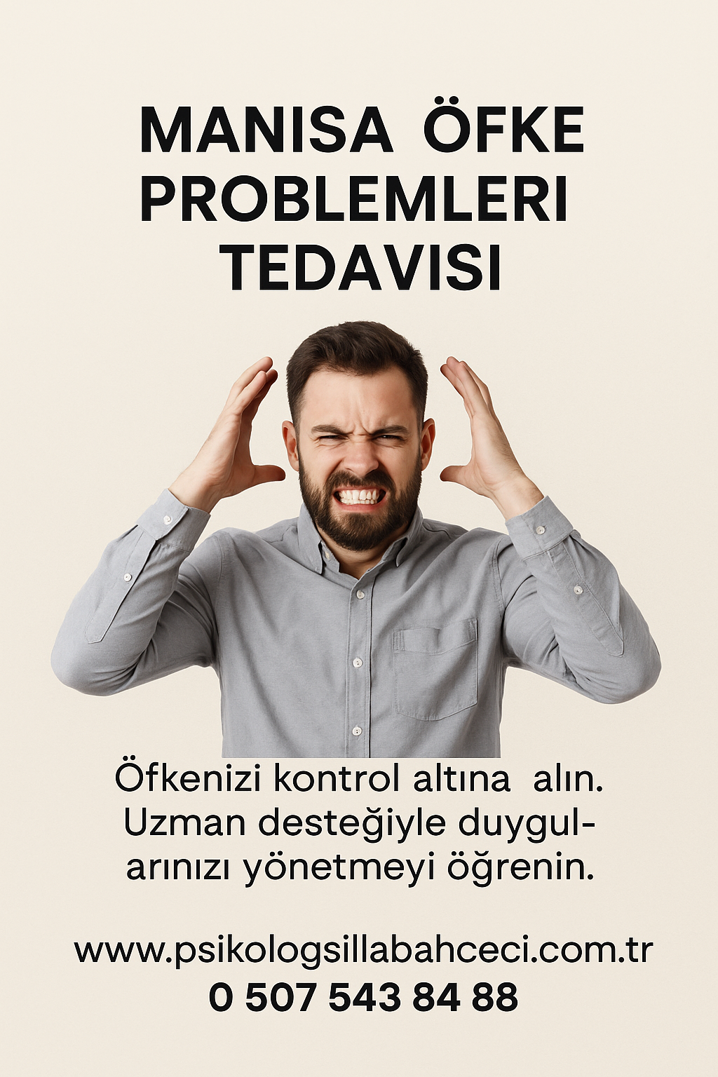 Manisa öfke problemleri tedavisi, Manisa öfke kontrolü, Manisa bireysel terapi, Manisa BDT terapisi, Manisa EMDR terapisi, Manisa öfke patlaması çözümü, Manisa stres yönetimi, Manisa duygusal denge, Manisa psikolog, Manisa terapi desteği, Manisa ilişki sorunları, Manisa iletişim becerisi eğitimi, Manisa sinir kontrolü, Manisa ruh sağlığı danışmanlığı, Manisa içsel öfke kontrolü, Manisa uzman terapist, Manisa gevşeme eğitimi, Manisa nefes çalışması, Manisa farkındalık terapisi.